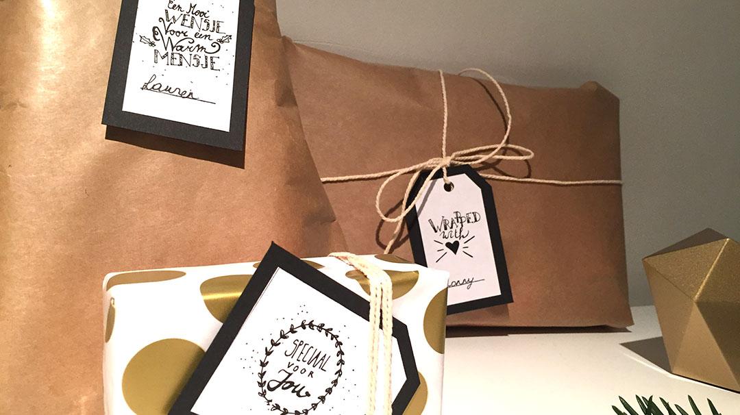 Gratis labels downloaden voor je WAUW cadeau